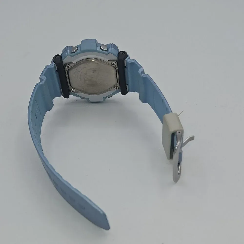 Casio G-Shock G-2500 Blue Digital Watch Data Memory 200M 2266 Tested